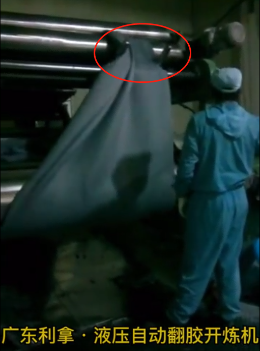 液壓自動(dòng)翻膠開(kāi)煉機(jī)視頻